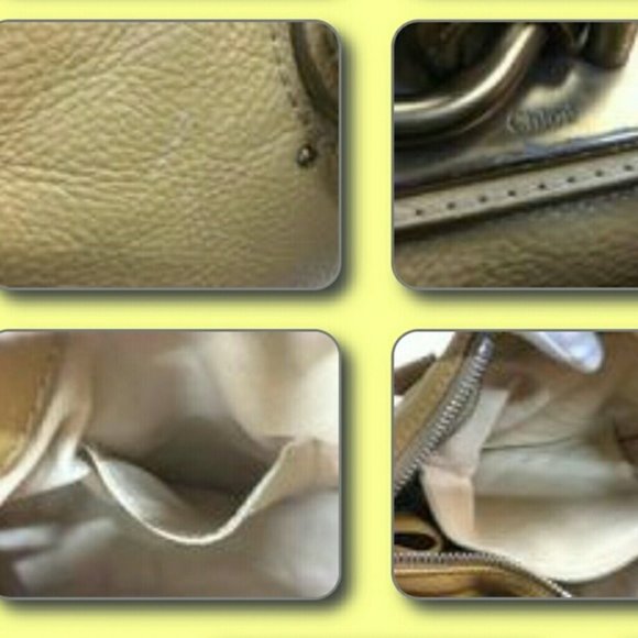 Chloe Paddington leather gold tote bag key lock - Picture 4 of 7